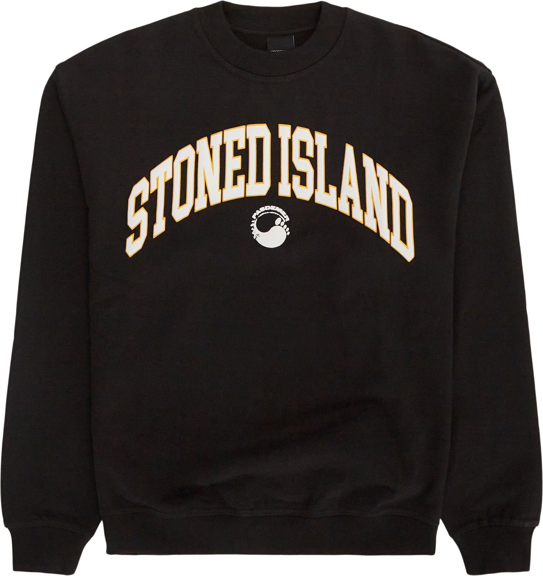 Pas de Mer Sweatshirts STONED ISLAND SWEAT Black