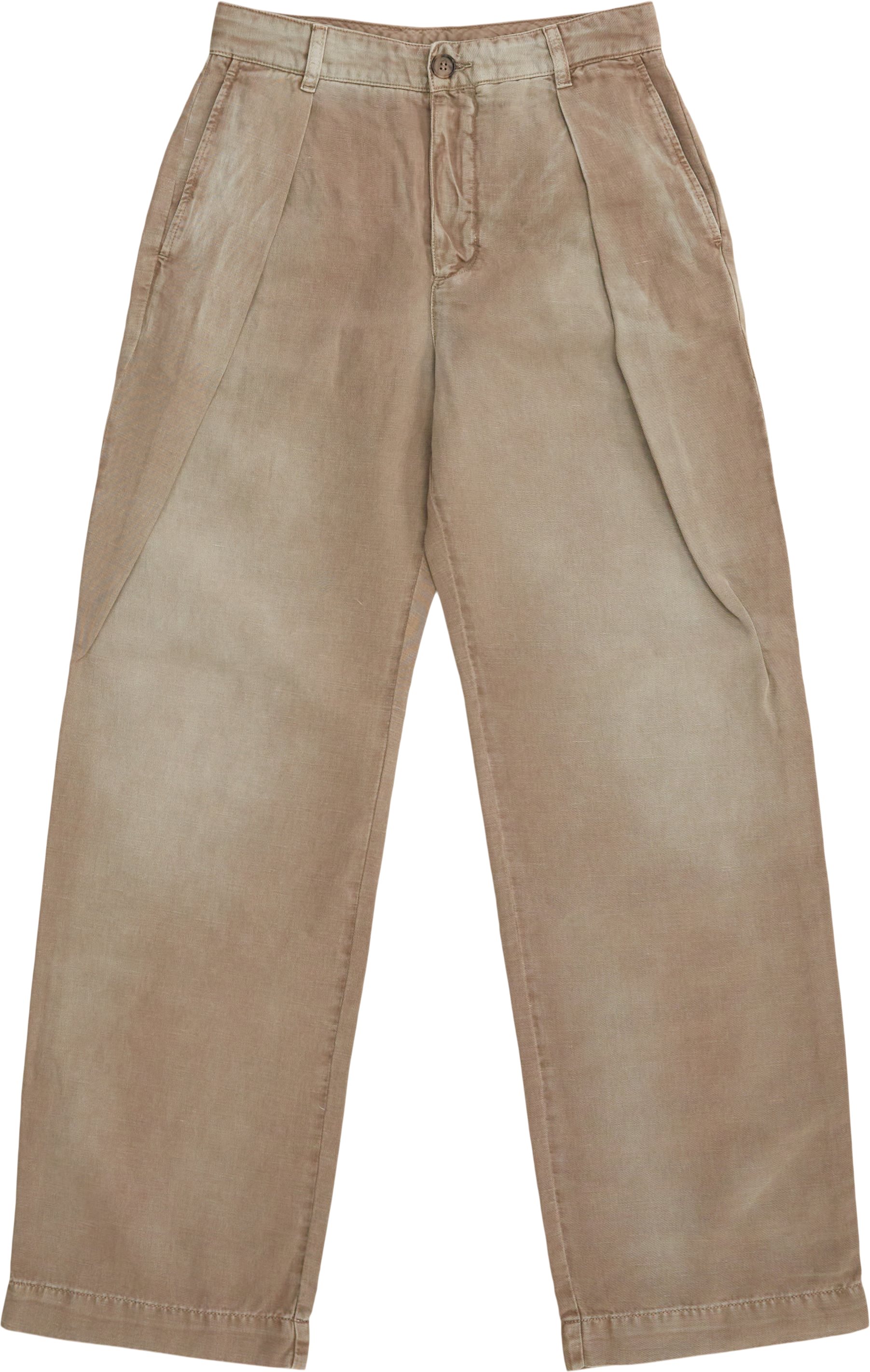 WOOD WOOD Byxor FRASER PLEATED CHINOS 12415001-5217 Sand