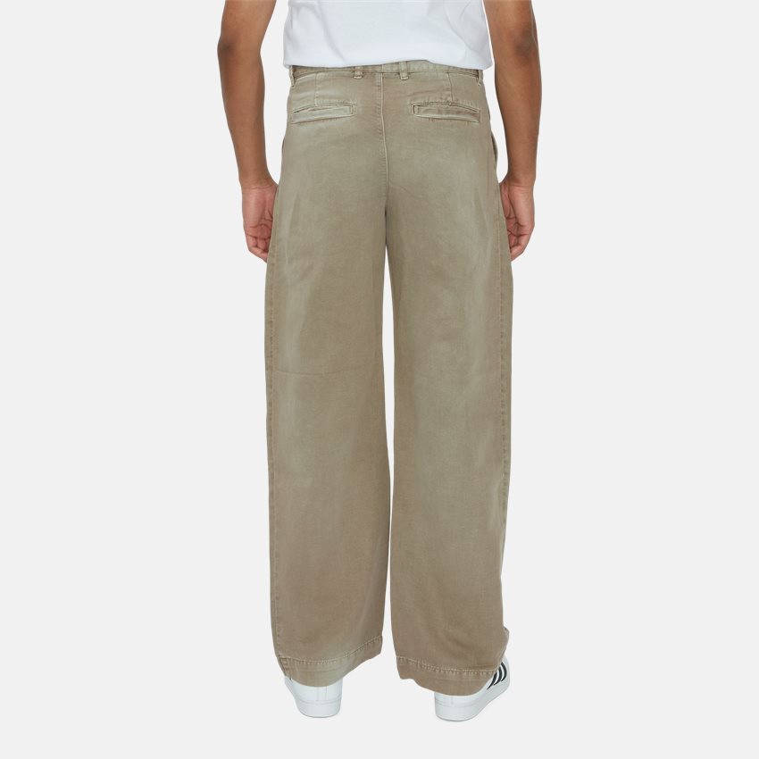 WOOD WOOD Byxor FRASER PLEATED CHINOS 12415001-5217 SAND