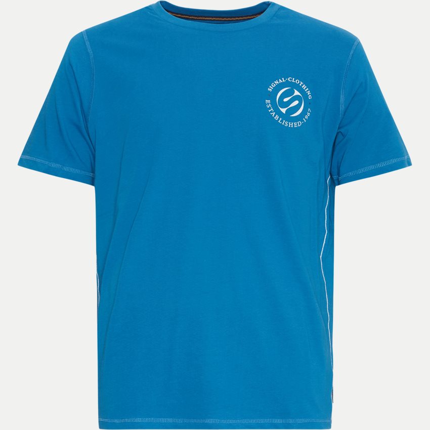 Signal T-shirts 13551 1595 BLÅ