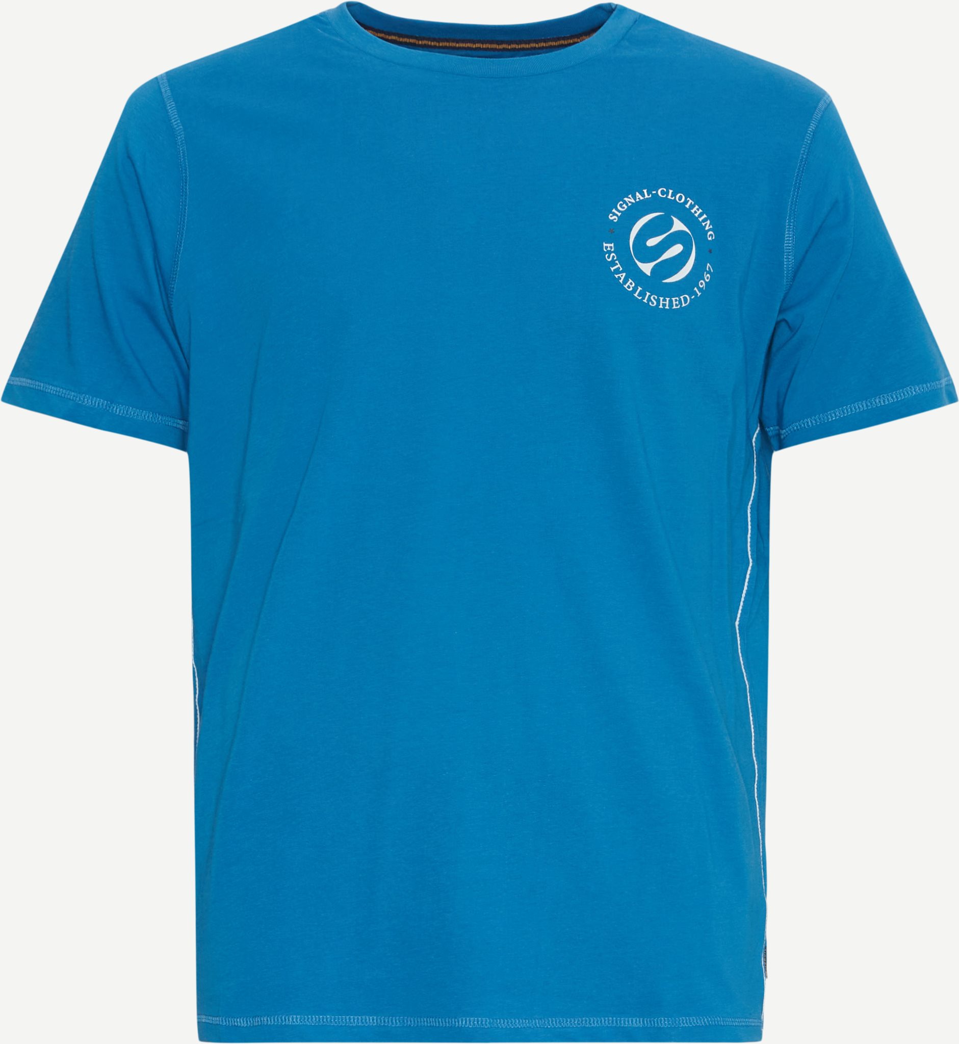 Signal T-shirts 13551 1595 Blå