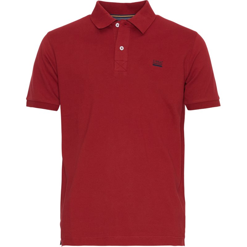 Signal - Nors Polo T-shirt M Wine herre