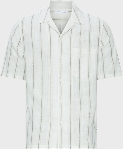 Samsøe Samsøe Short-sleeved shirts SAOSCAR AP SHIRT 14246 White
