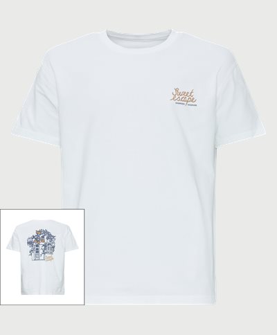 Samsøe Samsøe T-shirts SAVACA T-SHIRT 11725 Hvid