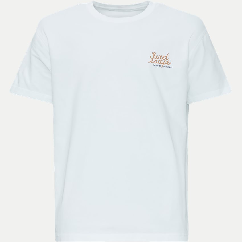 Samsøe Samsøe T-shirts SAVACA T-SHIRT 11725 WHITE