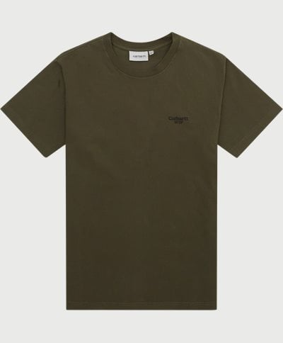 Carhartt WIP T-shirts S/S PAISLEY T-SHIRT I032439 Grøn