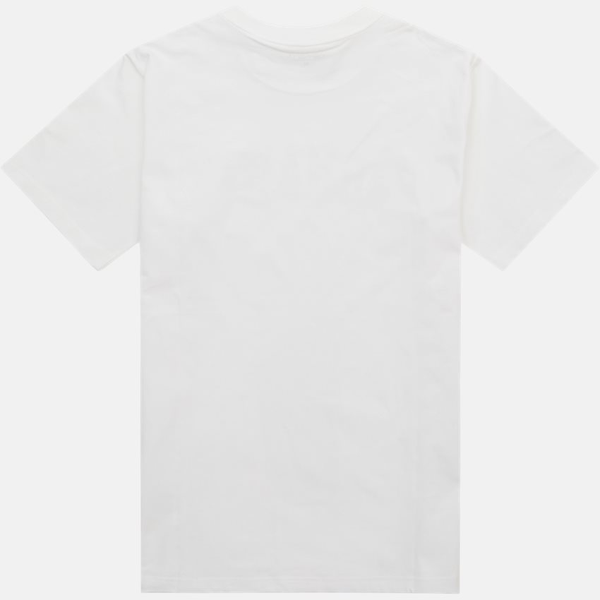 Carhartt WIP T-shirts S/S UNIVERSITY T-SHIRT I028990 WHITE/GOLD