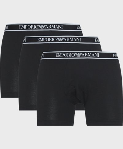 Emporio Armani Underkläder 4R717-111473 3 PACK Svart