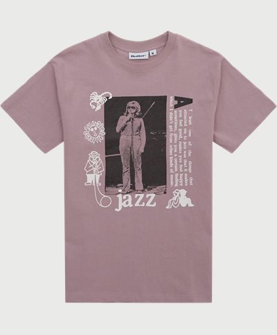 Butter Goods T-shirts CERTAIN FEELING TEE Lilac