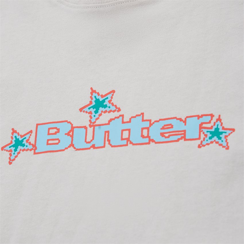 Butter Goods T-shirts STAR LOGO TEE GRÅ