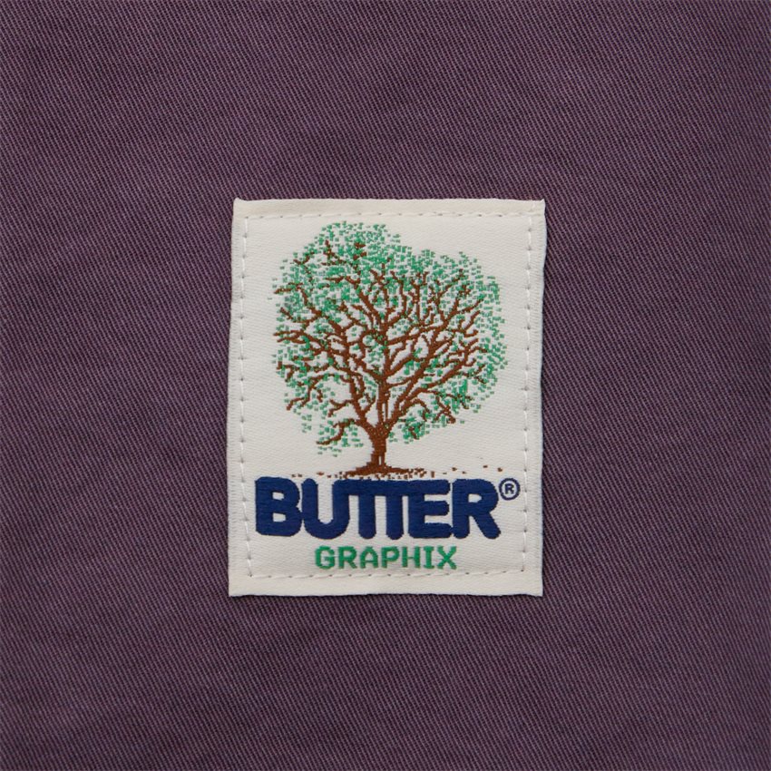 Butter Goods Shirts WASHED POCKET LS LILLA