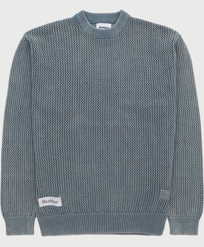 Butter Goods Knitwear WASHED KNITTED Blue