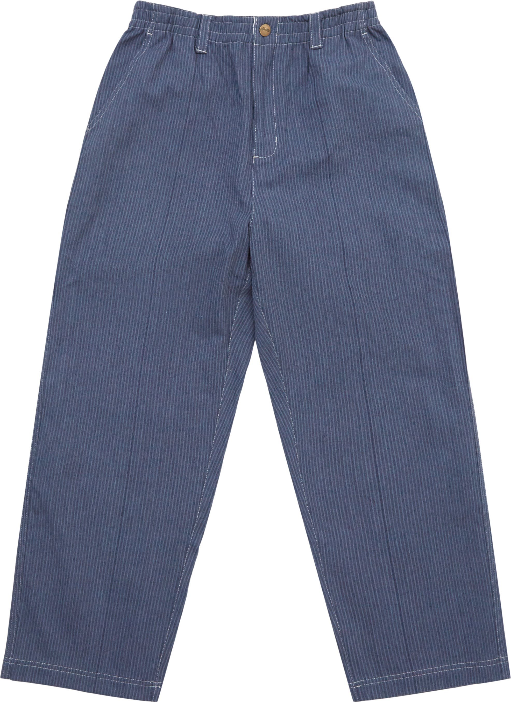 Butter Goods Trousers HICKORY WIDE LEG Blue