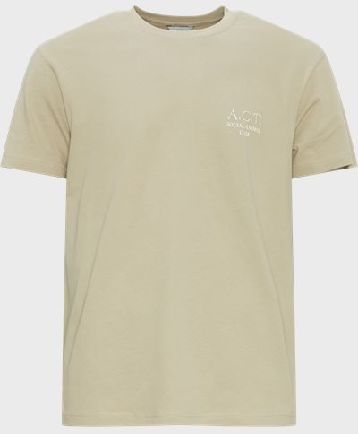 A.C.T. SOCIAL T-shirts ARON AS1017 Grey