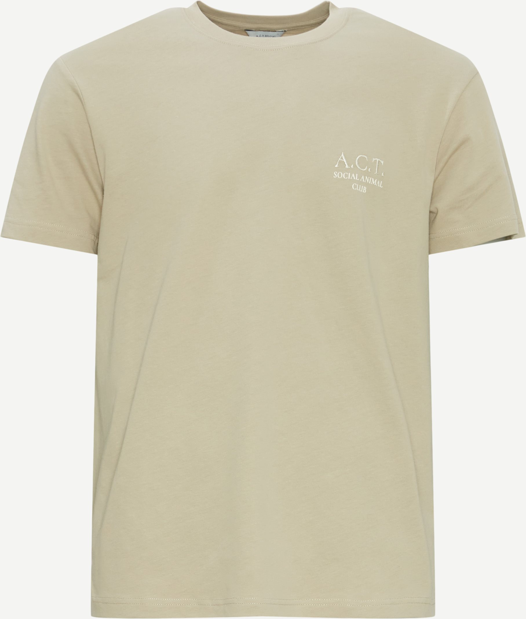 A.C.T. SOCIAL T-shirts ARON AS1017 Grey