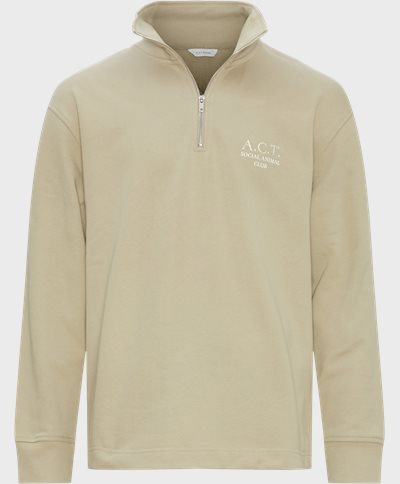 A.C.T. SOCIAL Sweatshirts JUSTIN AS1031 Grey