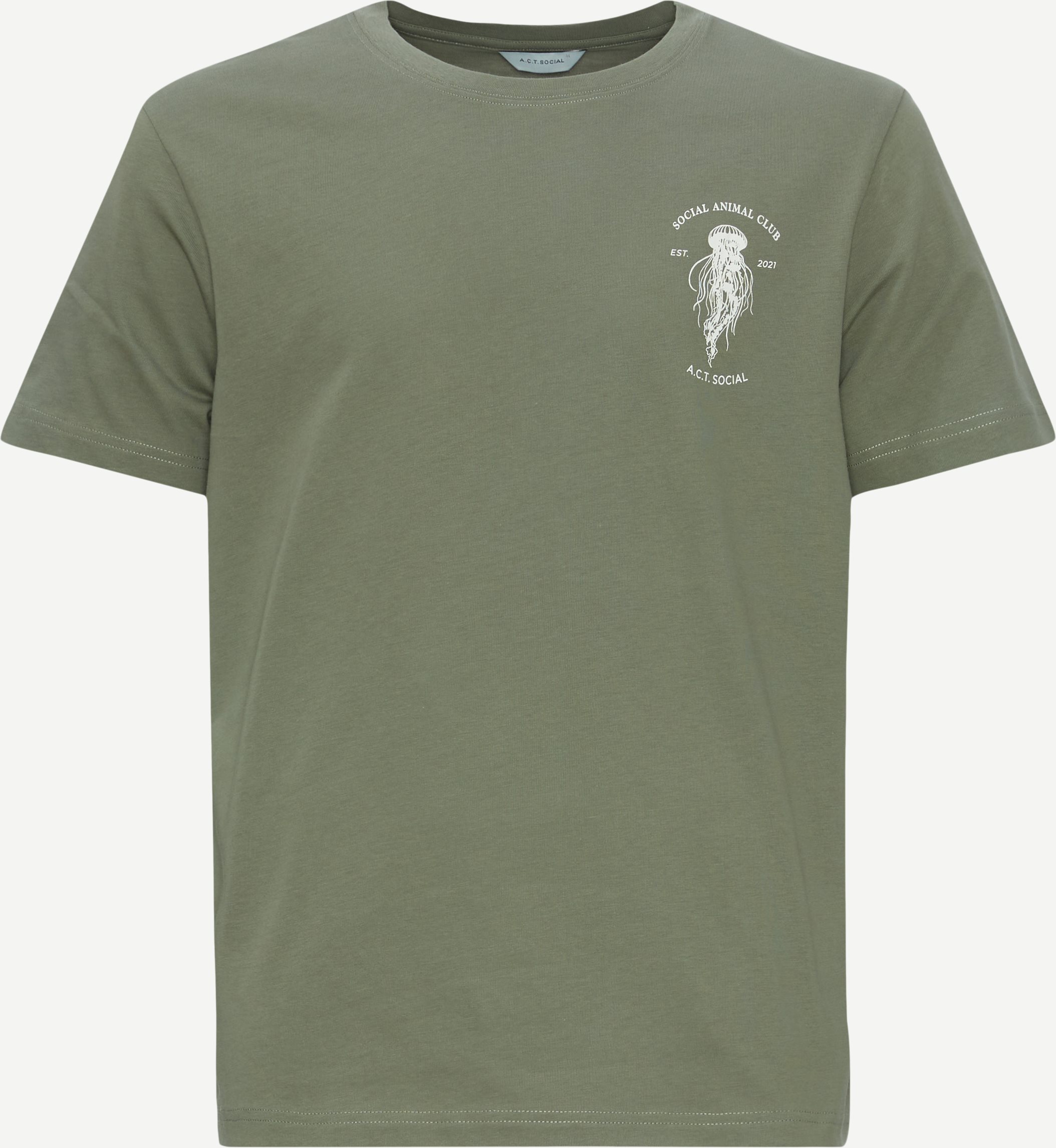 A.C.T. SOCIAL T-shirts MEDUSA AS1039 Armé