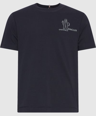 Moncler Grenoble T-shirts 8C00002 83927 Blue
