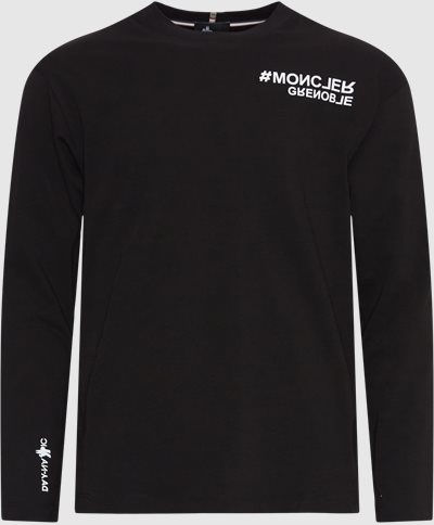 Moncler Grenoble Långärmade t-shirts 8D00001 83927 2024 Svart