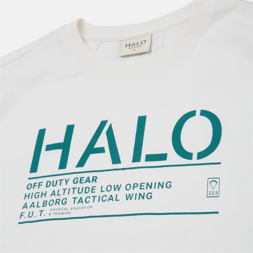 HALO T-shirts LOGO GRAPHIC 228151 MARSHMALLOW