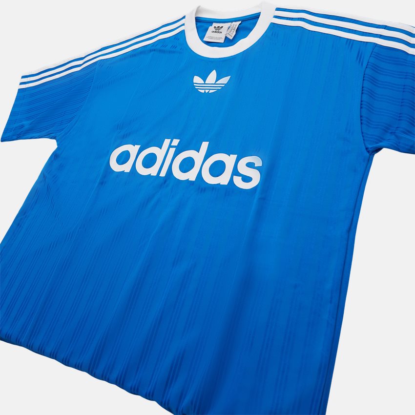 Adidas Originals T-shirts ADICOLOR POLY IM945 BLÅ