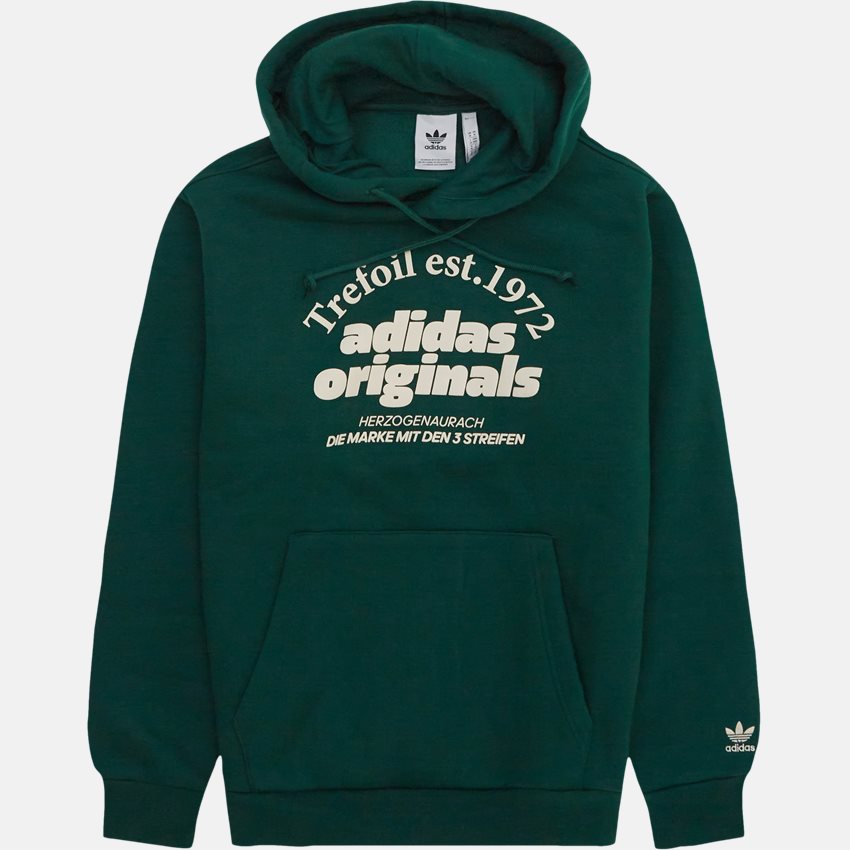 Adidas Originals Sweatshirts GRF HOODIE IS1412 GRØN