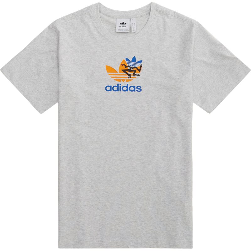 Se Adidas Originals Ts Tee T-shirt Is2912 Grå hos qUINT.dk