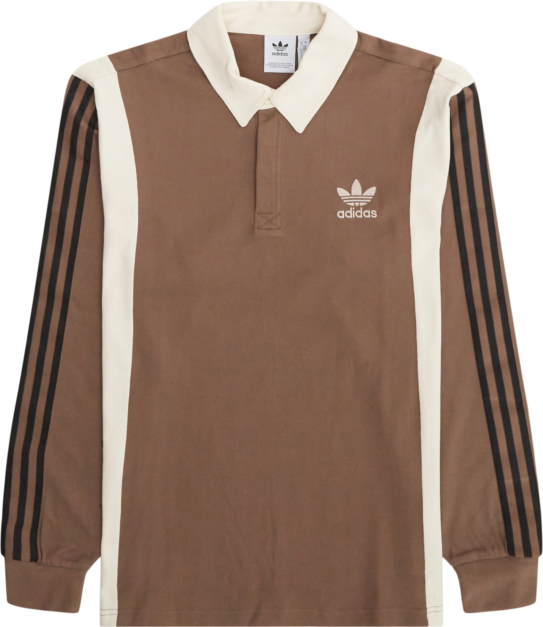 Adidas Originals Sweatshirts RUGBY SHIRT IS1405 Brun