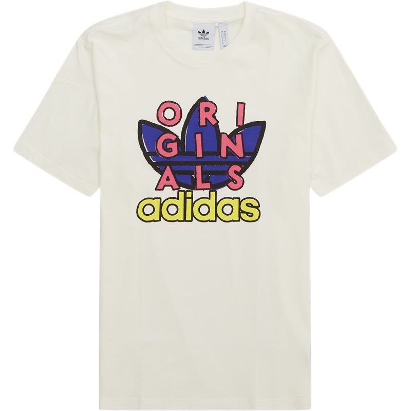 Se Adidas Originals Ts T-shirt Off White hos qUINT.dk