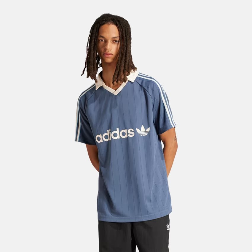 Adidas Originals T-shirts STRIPE JERSEY IU0199 BLÅ