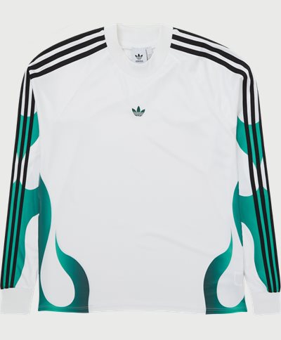 Adidas Originals Sweatshirts FLAMES BIKE IS0221 White