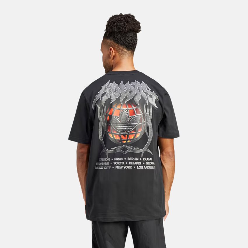 Adidas Originals T-shirts FLAMES CONC T IS0204 SORT