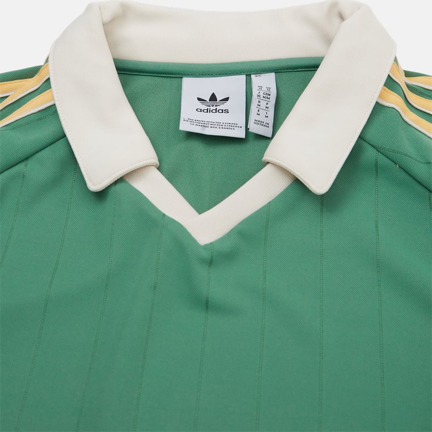 Adidas Originals T-shirts STRIPE JERSEY IR9381 GRØN