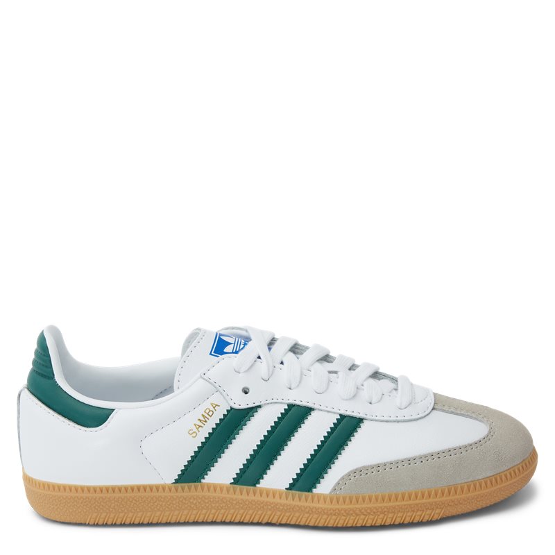 Se Adidas Originals Samba Og Ie3437 Sko Hvid/grøn hos qUINT.dk