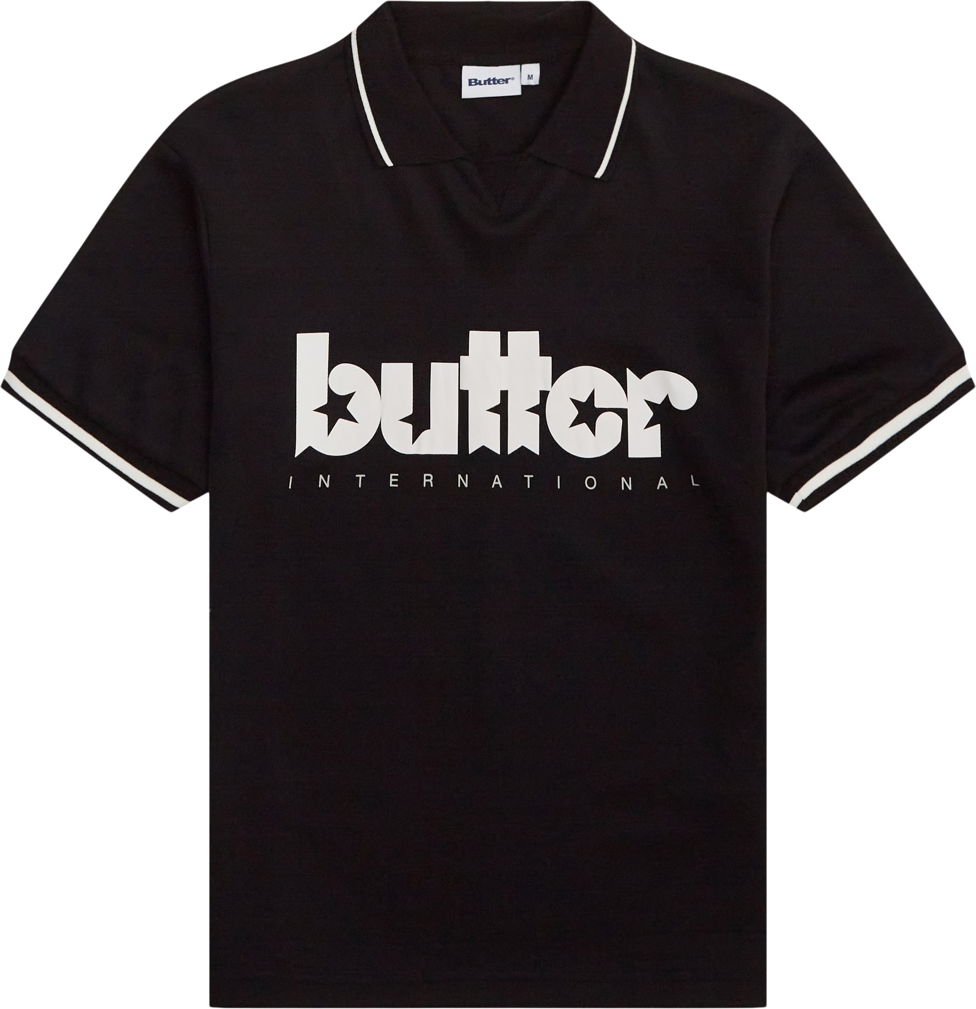 Butter Goods T-shirts STAR JERSEY Sort
