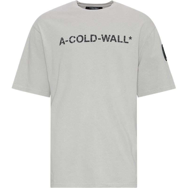 A-COLD-WALL* Regular fit ACWMTS186 T-shirts Cement