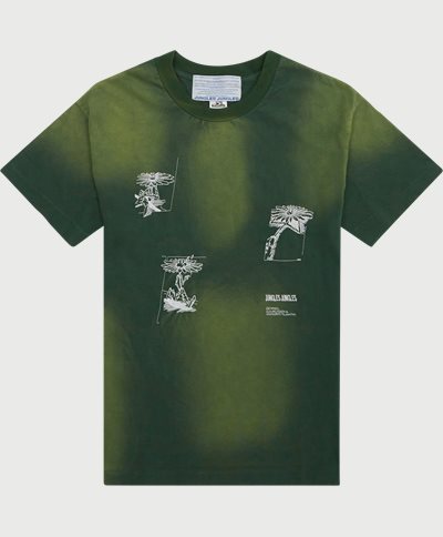 Jungles Jungles T-shirts HARD TIMES NEVER LAST TEE Green