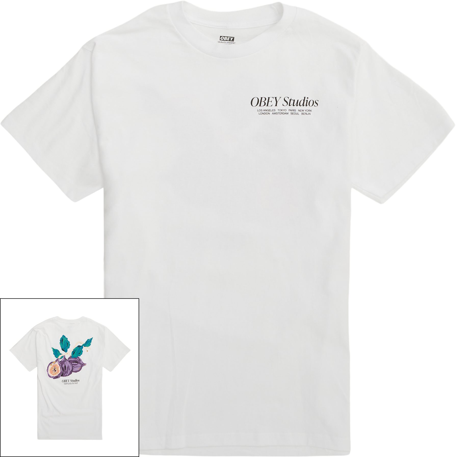 Obey T-shirts OBEY STUDIOS 165263772 White