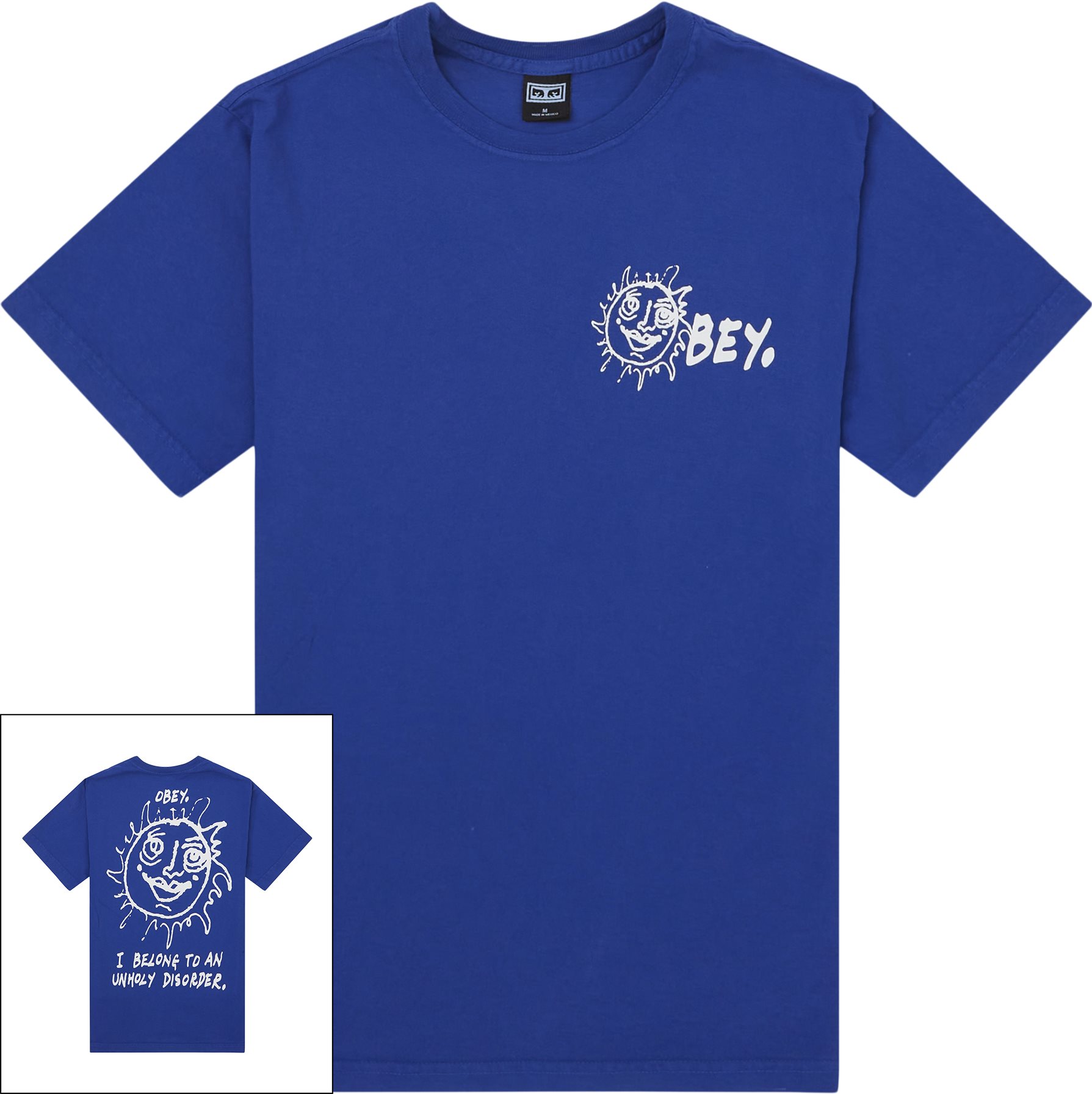 Obey T-shirts OBEY DISORDER TEE 166913761 Blue