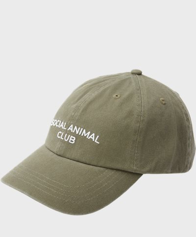 A.C.T. SOCIAL Caps SOCIAL ANIMAL CLUB CAP AS1006 Army