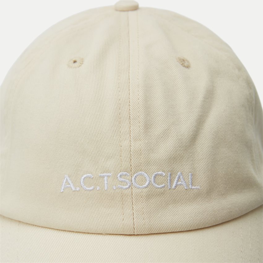 A.C.T. SOCIAL Caps ACT SOCIAL CAP AS1012 SAND