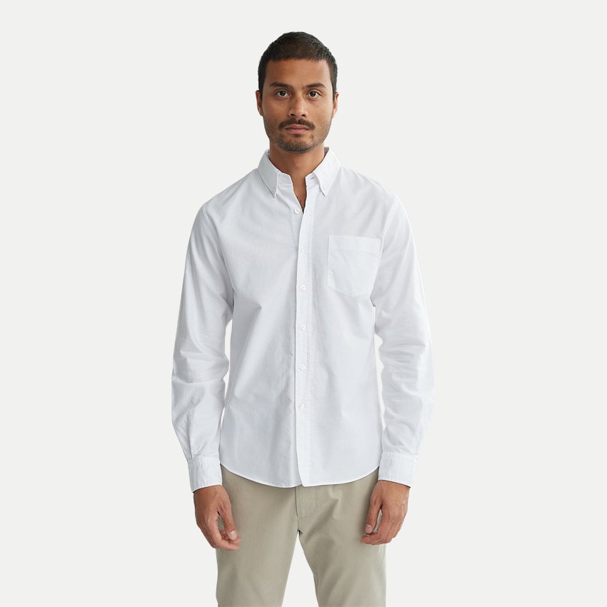 A.C.T. SOCIAL Shirts DAWSON AS1025 WHITE