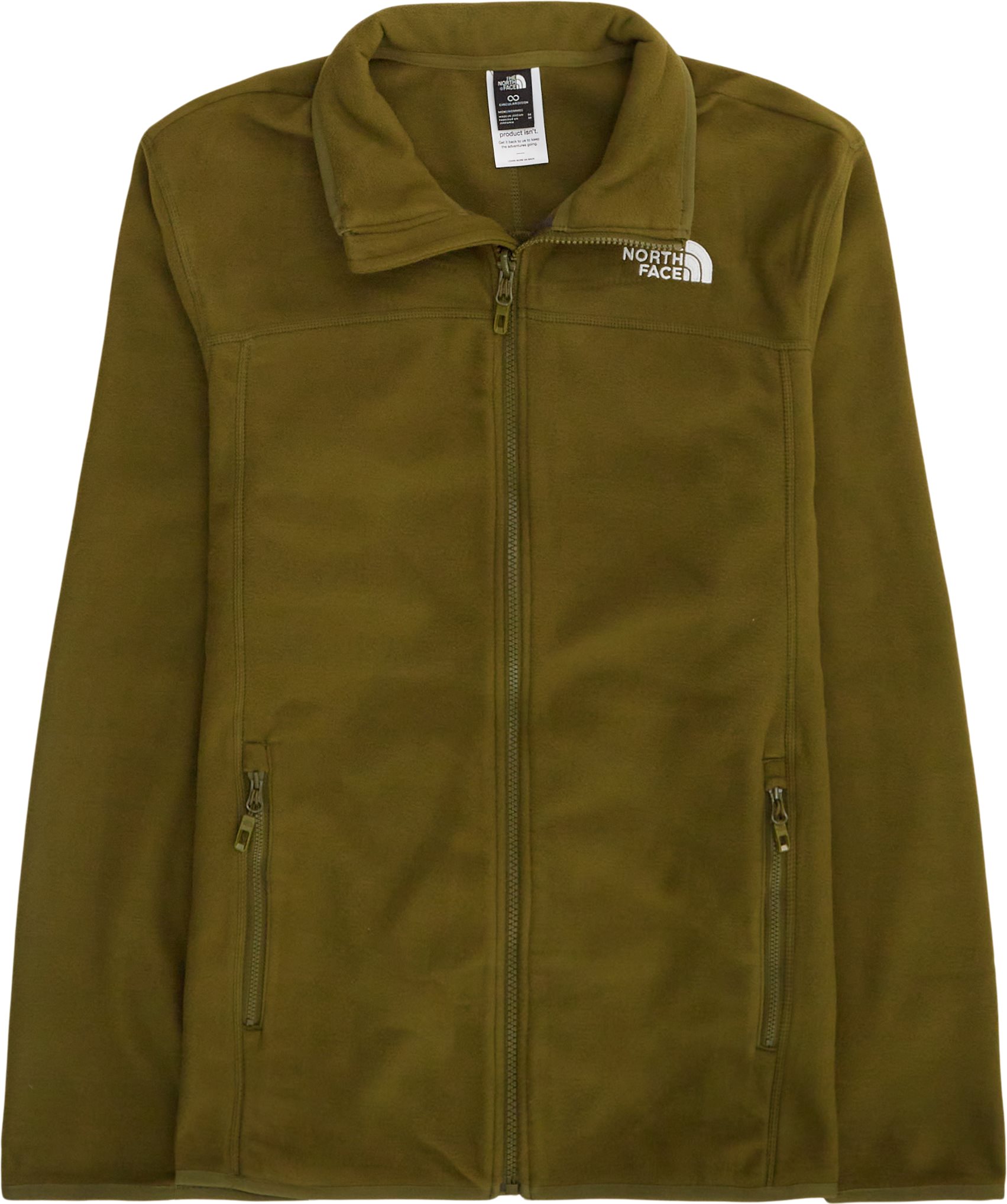 The North Face Sweatshirts 100 GLACIER FULL ZIP NF0A855X Grön