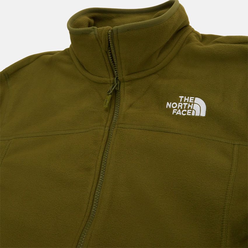 The North Face Sweatshirts 100 GLACIER FULL ZIP NF0A855X GRØN