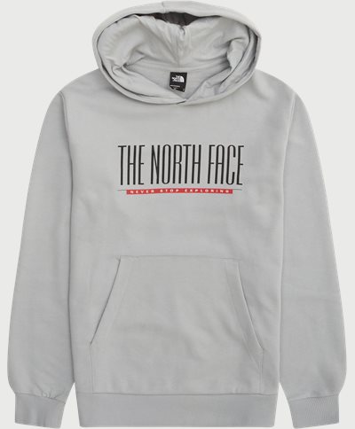 The North Face Sweatshirts TNF EST 1966 HOODIE NF0A87E5 Grey