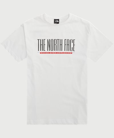 The North Face T-shirts TNF EST 1966 S/S TEE NF0A87E7 White