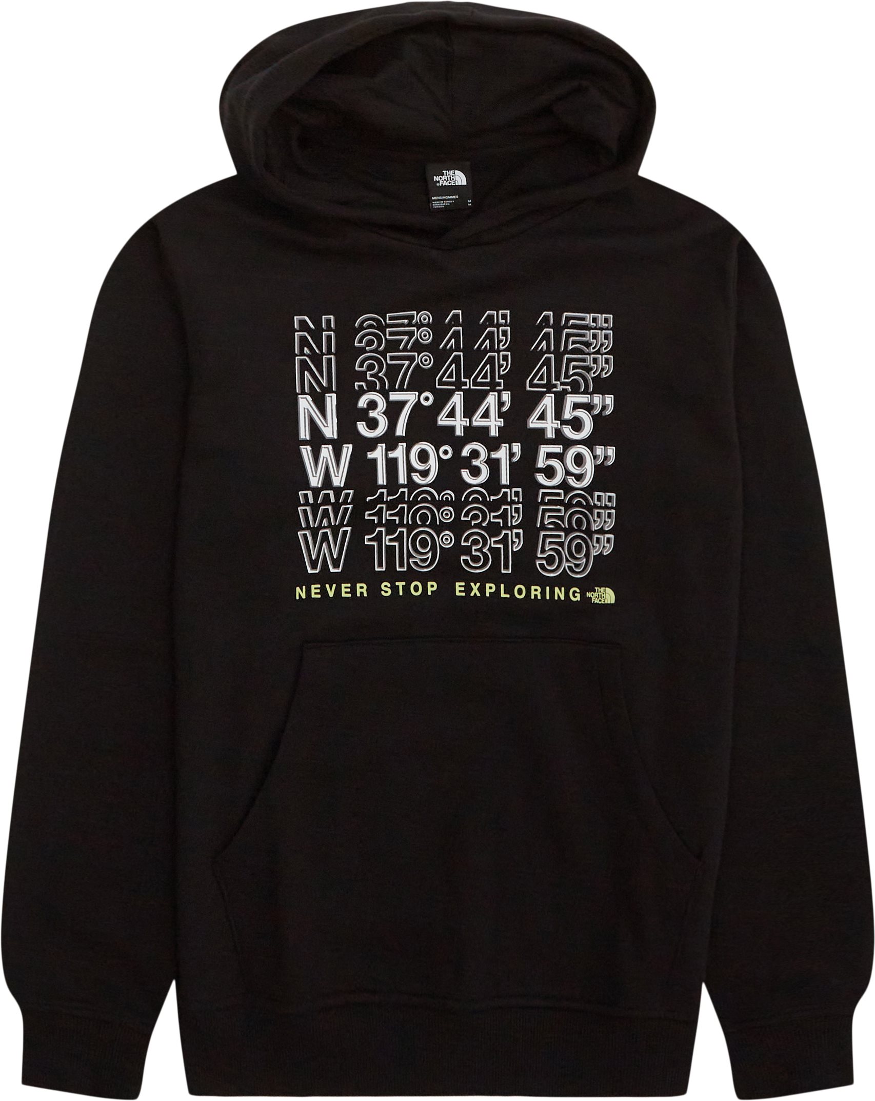 The North Face Sweatshirts COORDINATES HOODIE NF0A87EA Black