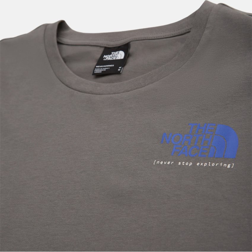 The North Face T-shirts GRAPHIC S/S TEE 3 NF0A87EW GRÅ