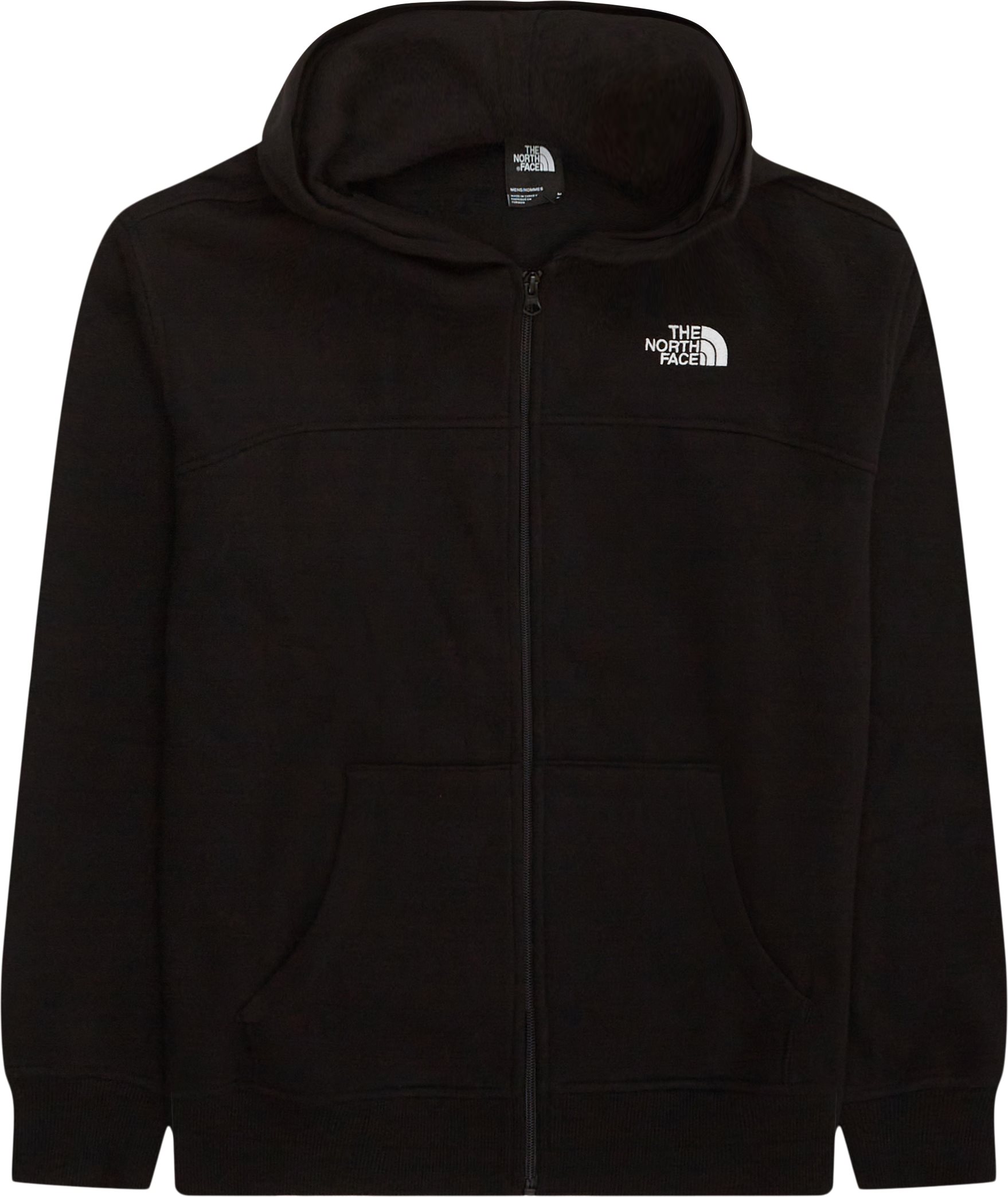 The North Face Sweatshirts ESSENTIAL FZ HOODIE NF0A87FB Black