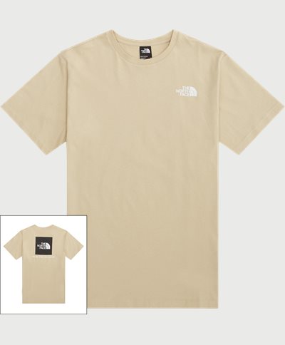 The North Face T-shirts REDBOX TEE NF0A87NP Sand